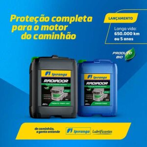 IPIRANGA LUBRIFICANTES LANÇA NOVA LINHA DE FLUÍDOS PARA CAMINHÕES