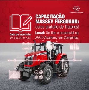 AGCO capacita profissionais técnicos para curso gratuito de Tratores