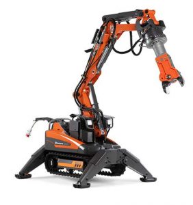 Robôs DXR Husqvarna: eficiência e segurança na manutenção industrial e demolição
