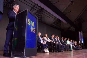 Abertura do SIAVS contou com presença do presidente Jair Bolsonaro