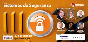 Webinar Sobratema mostrará como a tecnologia tem sido importante para combater o roubo de equipamentos no país