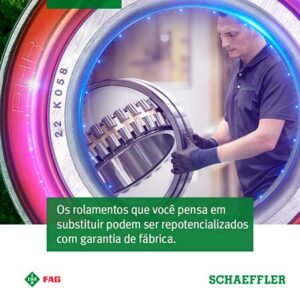 Repotencialização de rolamentos da Schaeffler oferece múltiplas vantagens, inclusive ambientais