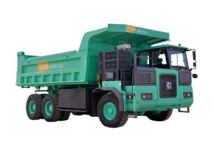 XCMG Brasil lança caminhão de mineração elétrico XDR80TE 
