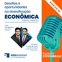 PodMinerar, o podcast da Mineração do Brasil, lança série especial com episódios gravados durante a EXPOSIBRAM 2022