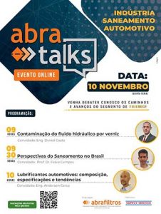 Última edição do Abra Talks de 2022 apresenta mais três temas sobre filtração