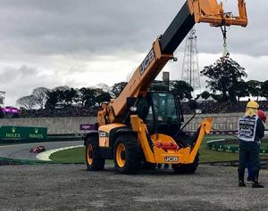 GP São Paulo de F1 - É neste final de semana! E, mais uma vez, JCB é fornecedora oficial com o Loadall