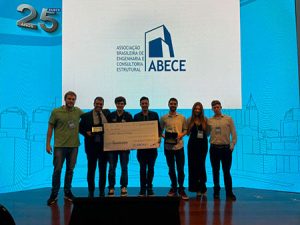 Alunos de Engenharia Civil da Mauá conquistam a primeira colocação no Concurso CBCA