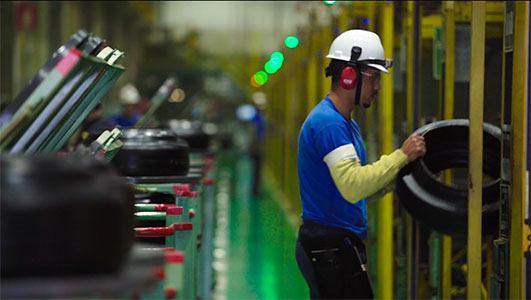 Dunlop ultrapassa a marca de 44 milhões de pneus produzidos no Brasil