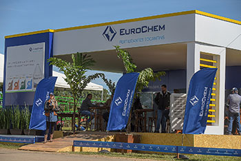 Soluções nutricionais da EuroChem são destaque no Dinetec