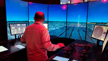 Hidrovias do Brasil inicia aulas no primeiro simulador de manobras para navegação interior brasileira