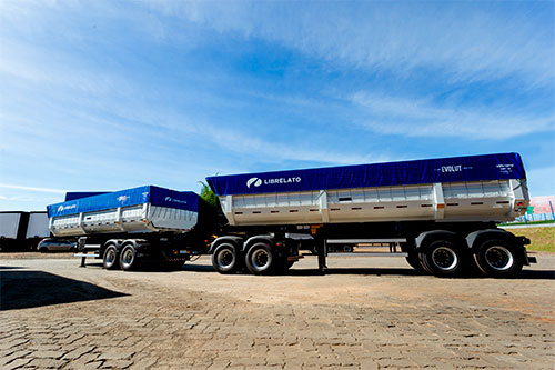 Librelato apresenta rodotrem basculante Evolut 6 eixos