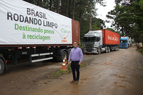 Abrerpi organiza sistema de coleta de pneus inservíveis no Brasil