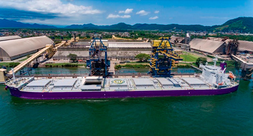 Wilson Sons atende o maior navio de fertilizantes já atracado no Porto de Santos