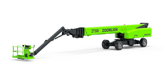 ZOOMLION apresenta modelo de plataforma aérea com 58 metros de altura de trabalho na ConExpo 2023