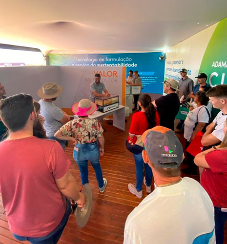 Mais de mil produtores passaram por treinamentos da ADAMA sobre tecnologia de aplicação no 34º Show Rural Coopavel