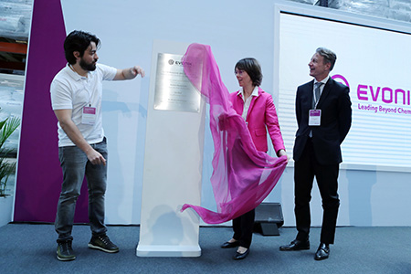 Evonik inaugura moderno Centro de Distribuição
