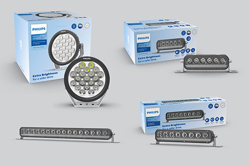 Com capacidade para iluminar até 400 metros, Lumileds lança nova linha de faróis auxiliares Philips Ultinon Drive 2000L
