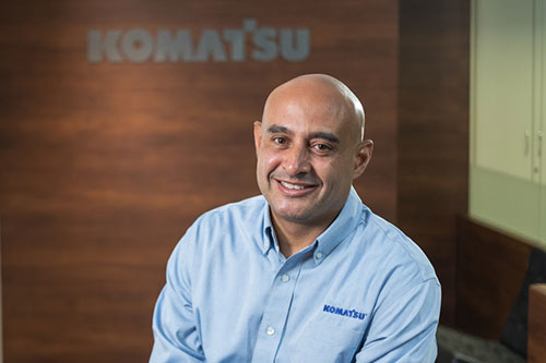 Komatsu tem novo presidente & CEO à frente da companhia para as divisões de Equipamentos de Construção e de Mineração