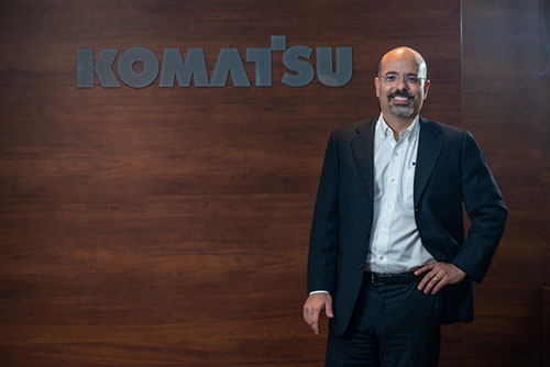 Komatsu tem novo presidente & CEO à frente da companhia
para as divisões de Equipamentos de Construção e de Mineração