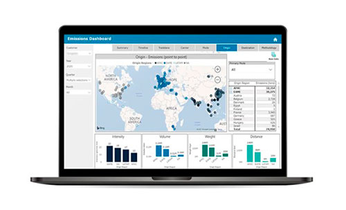 Plataforma de visibilidade da pegada de carbono contribui para logística sustentável