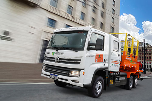 Sustentare investe em caminhões elétricos Volkswagen