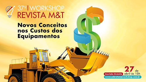 Workshop debaterá os novos conceitos que influenciam os custos dos equipamentos