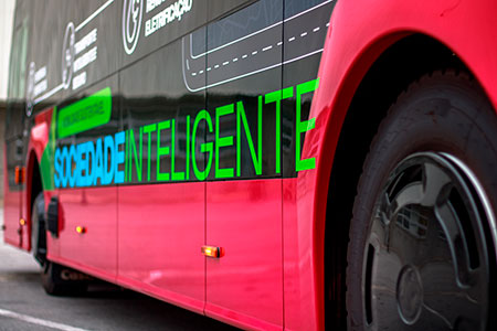 Scania testa ônibus elétrico na UNESP