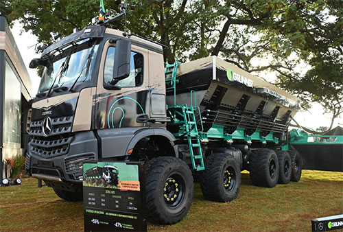 Mercedes-Benz oferece solução completa em caminhões e serviços para o agronegócio