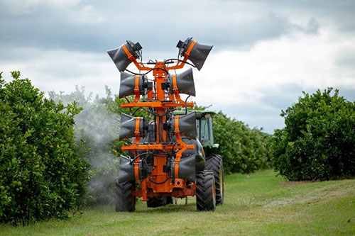Jacto demonstra na 48° Expocitros soluções com sistemas multicontrol para a pulverização na citricultura