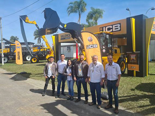 Valence Máquinas apresenta os destaques do portfólio JCB na AgroBrasília 2023
