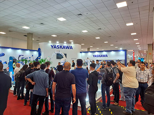 Yaskawa Motoman fez bons contatos durante a Expomafe 2023