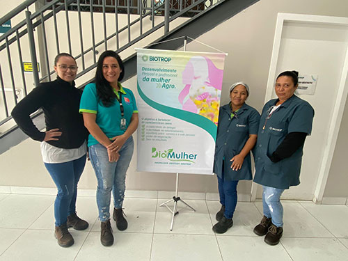Programa BioMulher, da Biotrop, foca na evolução da carreira feminina no agronegócio