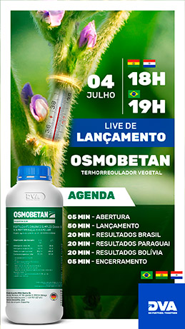 Termorregulador inédito para a soja é lançado simultaneamente em três países