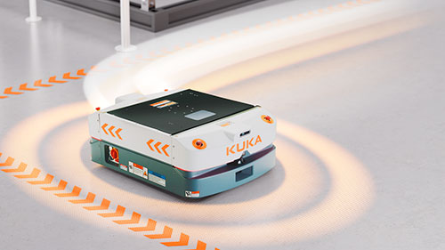  Novos caminhos para a intralogística industrial: KUKA lança a plataforma móvel KMP 600-S diffDrive
