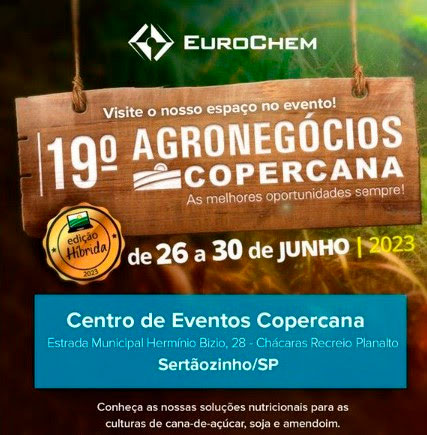 Soluções nutricionais da EuroChem se destacam na Copercana