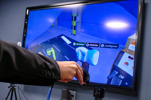 Air Liquide apresenta simulador de solda na Intermach 2023