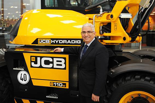 JCB tem novo Diretor de Vendas e Marketing para a América Latina