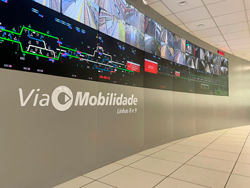 ViaMobilidade inaugura novo Centro de Controle Operacional das Linhas 8-Diamante e 9-Esmeralda
