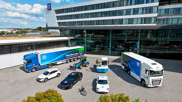 ZF acelera a transformação para eletromobilidade e tecnologia de chassi em rede
