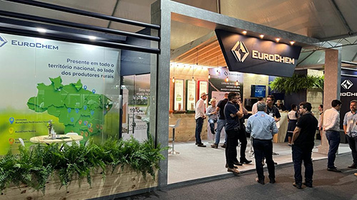 Soluções nutricionais de alta performance da EuroChem se destacam na Feira da Cooabriel