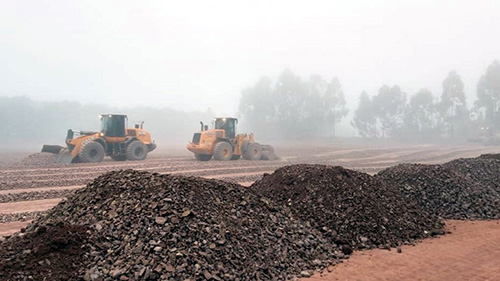 Pás carregadeiras da CASE se destacam em indústria de pisos e revestimentos