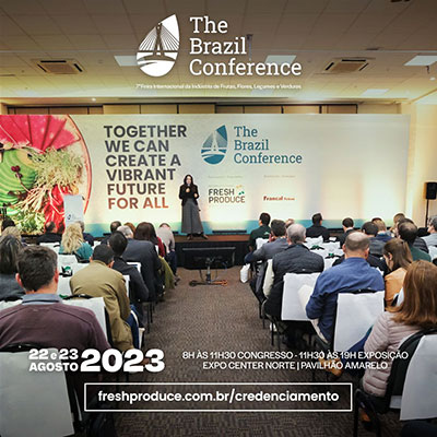 The Brazil Conference & Expo apresenta novidades tecnológicas para o setor de frutas, flores, legumes e verduras