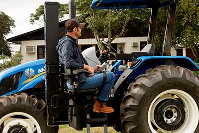 New Holland lança comercialmente o primeiro trator agrícola acessível do mundo