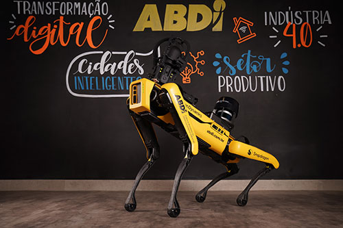 Spot, o cão-robô, impulsiona redes 5G industriais
