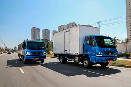 Caminhões Mercedes-Benz Accelo e Atego vencem cinco categorias do prêmio Campeão de Revenda