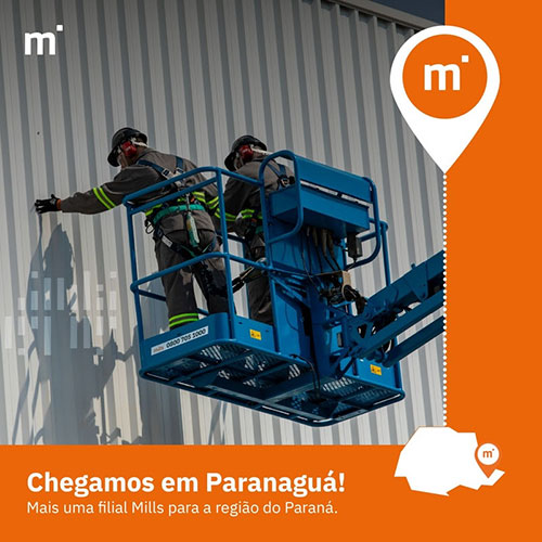 Mills inaugurou filial em Paranaguá (PR) com foco em serviços para maior porto graneleiro da América Latina