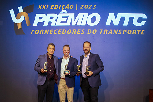 Scania vence as principais categorias do Prêmio NTC Fornecedores do Transporte