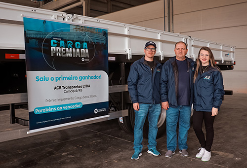Librelato entrega semirreboque carga seca para ACB Transportes, do RS