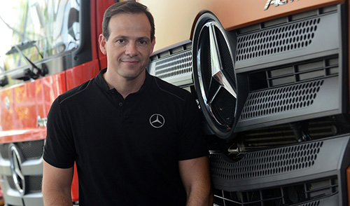 Mercedes-Benz realiza demonstrações e test-drive de caminhões Euro 6