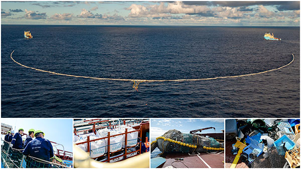 Parceira Global da Kia, The Ocean Cleanup coleta recorde de 55 toneladas de plástico oceânico